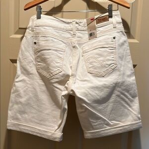Levi’s White Denim Women's Shorts